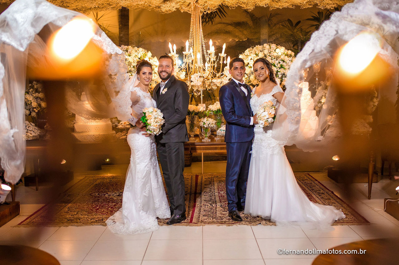 Damyeska e Diego / Desyree e João Vitor -  Casamento duplo