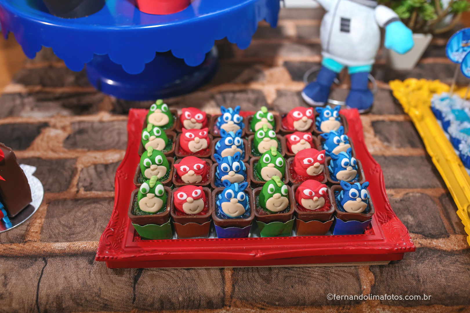 Aniversário João felipe PJ masks114