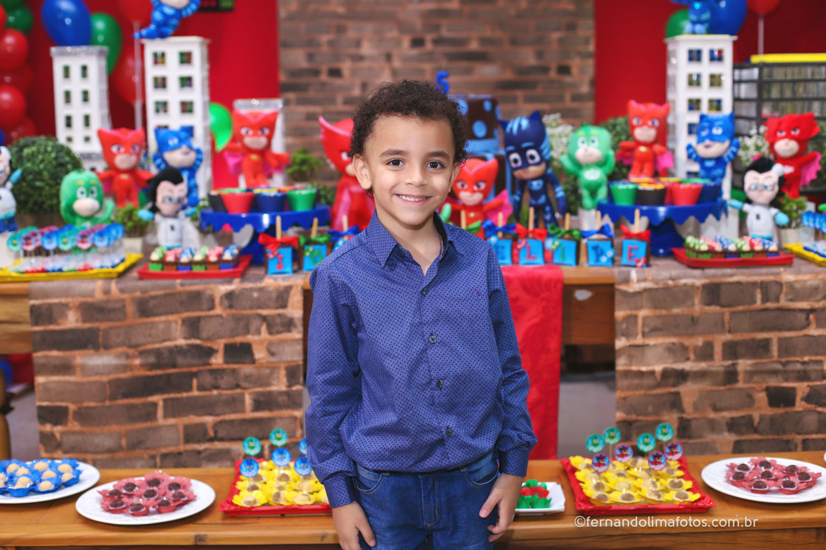 Aniversário João felipe PJ masks116
