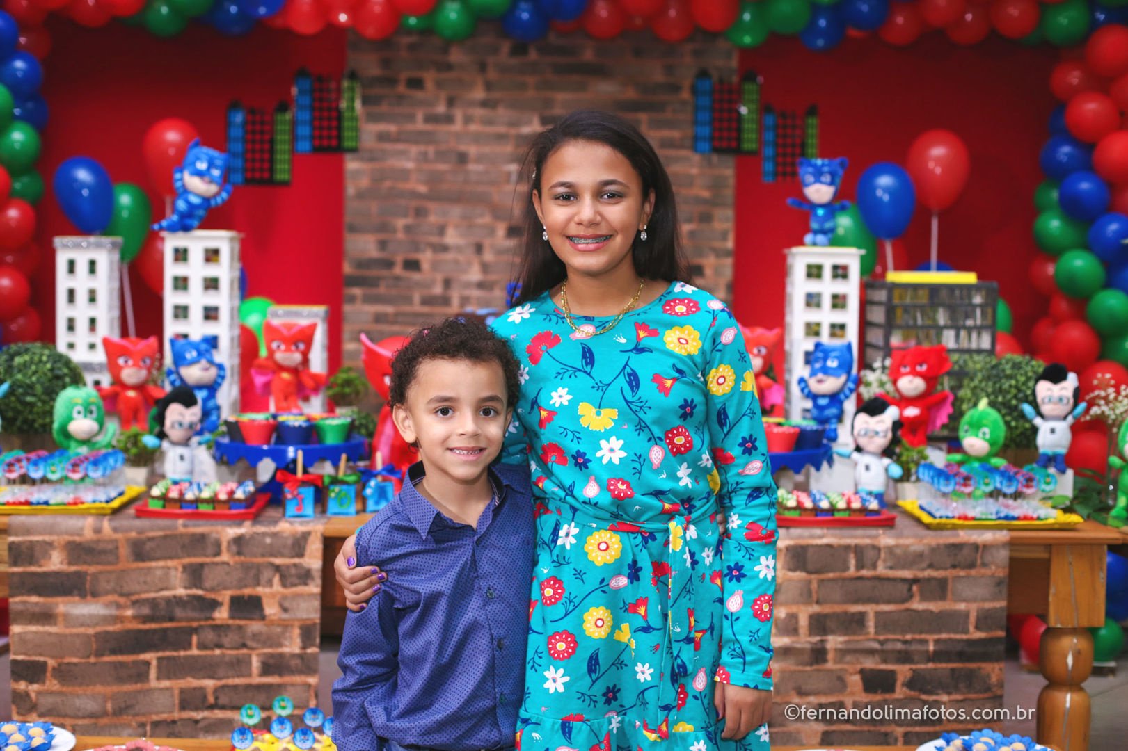 Aniversário João felipe PJ masks118