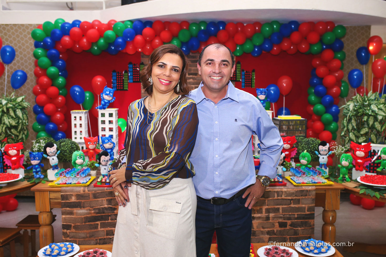 Aniversário João felipe PJ masks123