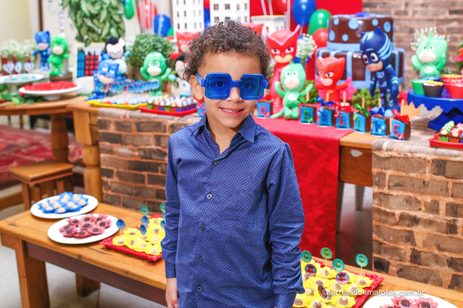 Aniversário João felipe PJ masks131