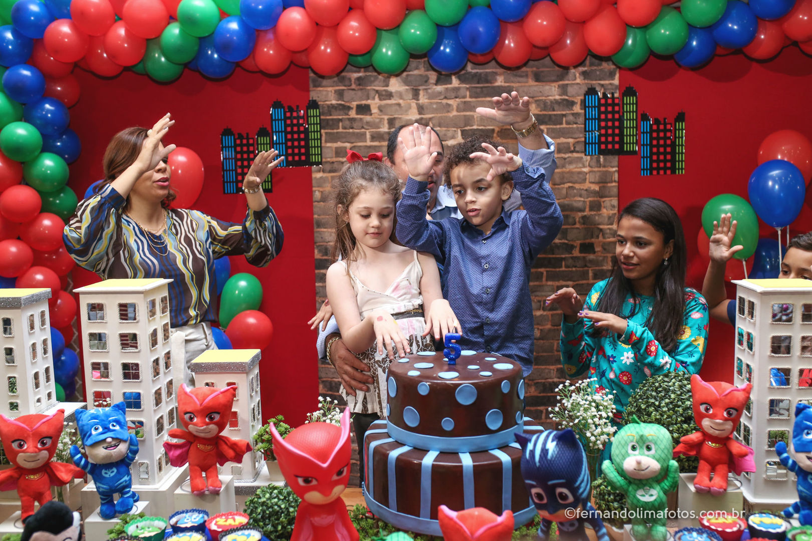 Aniversário João felipe PJ masks138