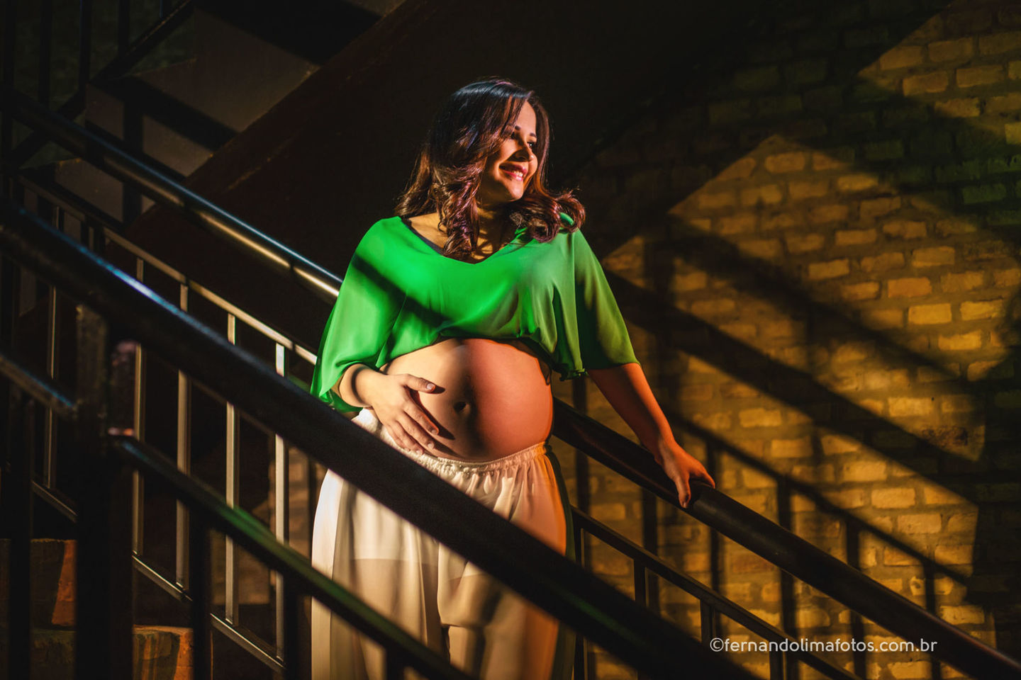 Naiara e Rodrigo esperando Theo, Vinícola Ferracini