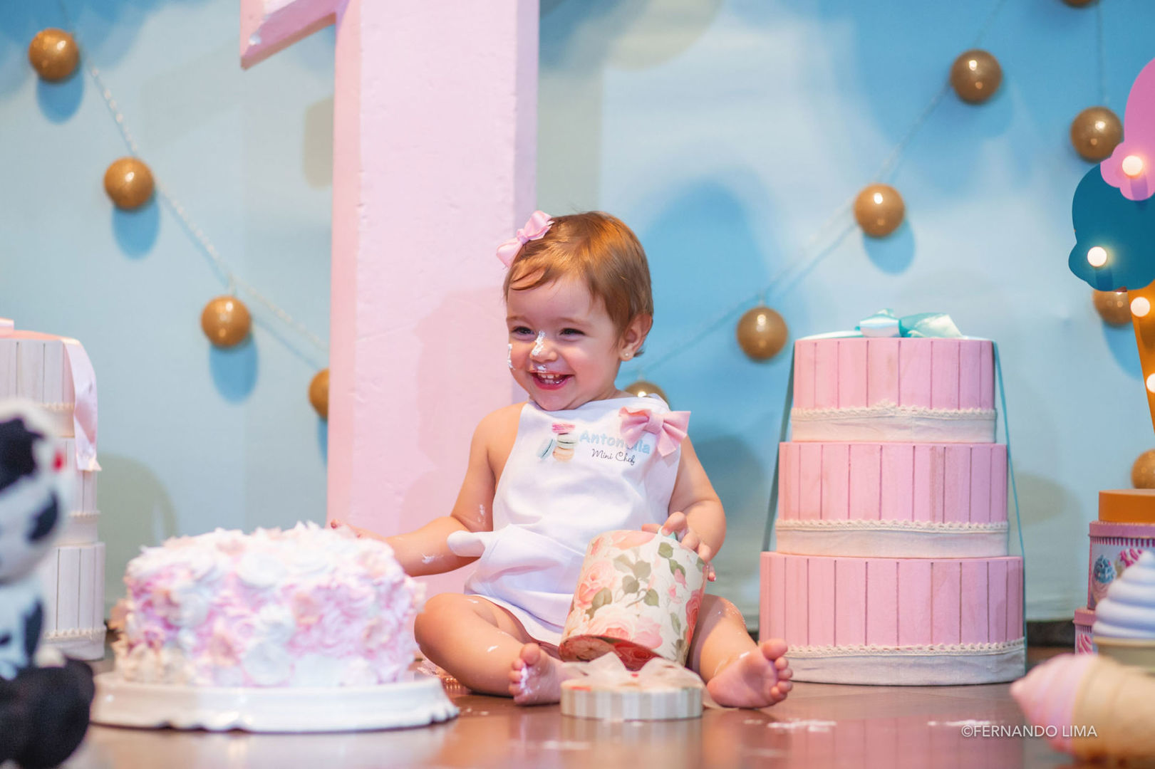 Foto Ensaio smash the cake - Antonella - Multishop Eventos Foto Ensaio smash the cake - Antonella - Multishop Eventos - Imagem 15