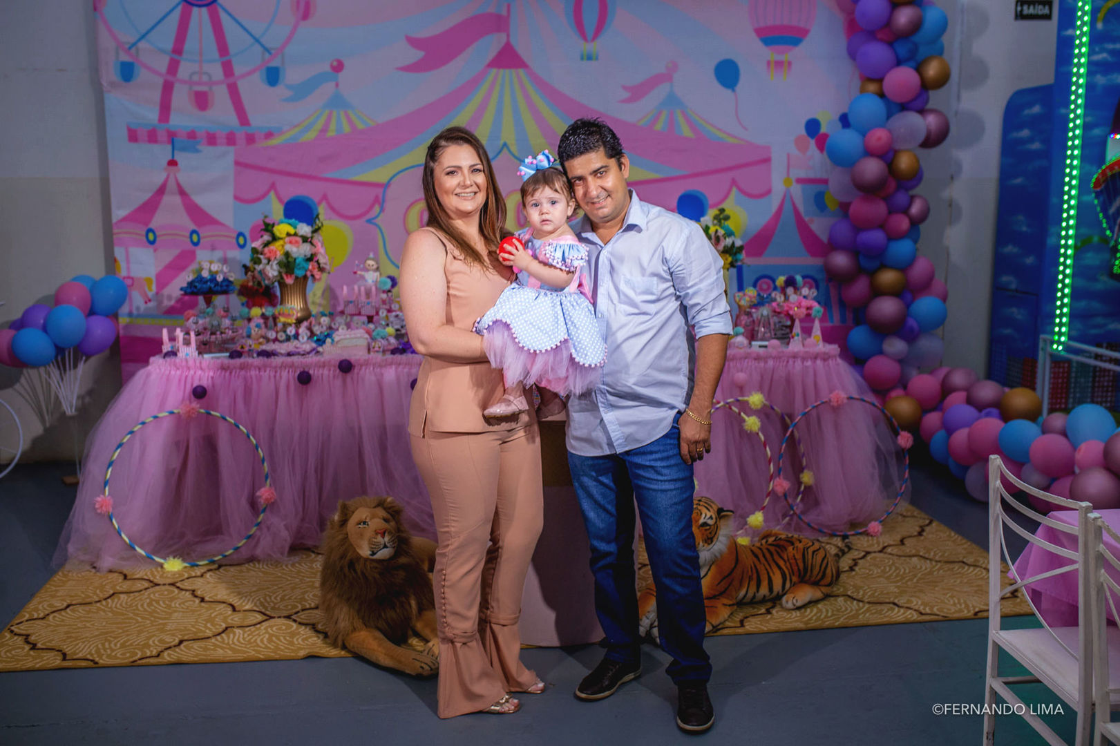 Foto Aniversário Lara 1 aninho, Rô Kids Foto Aniversário Lara 1 aninho, Rô Kids - Imagem 3
