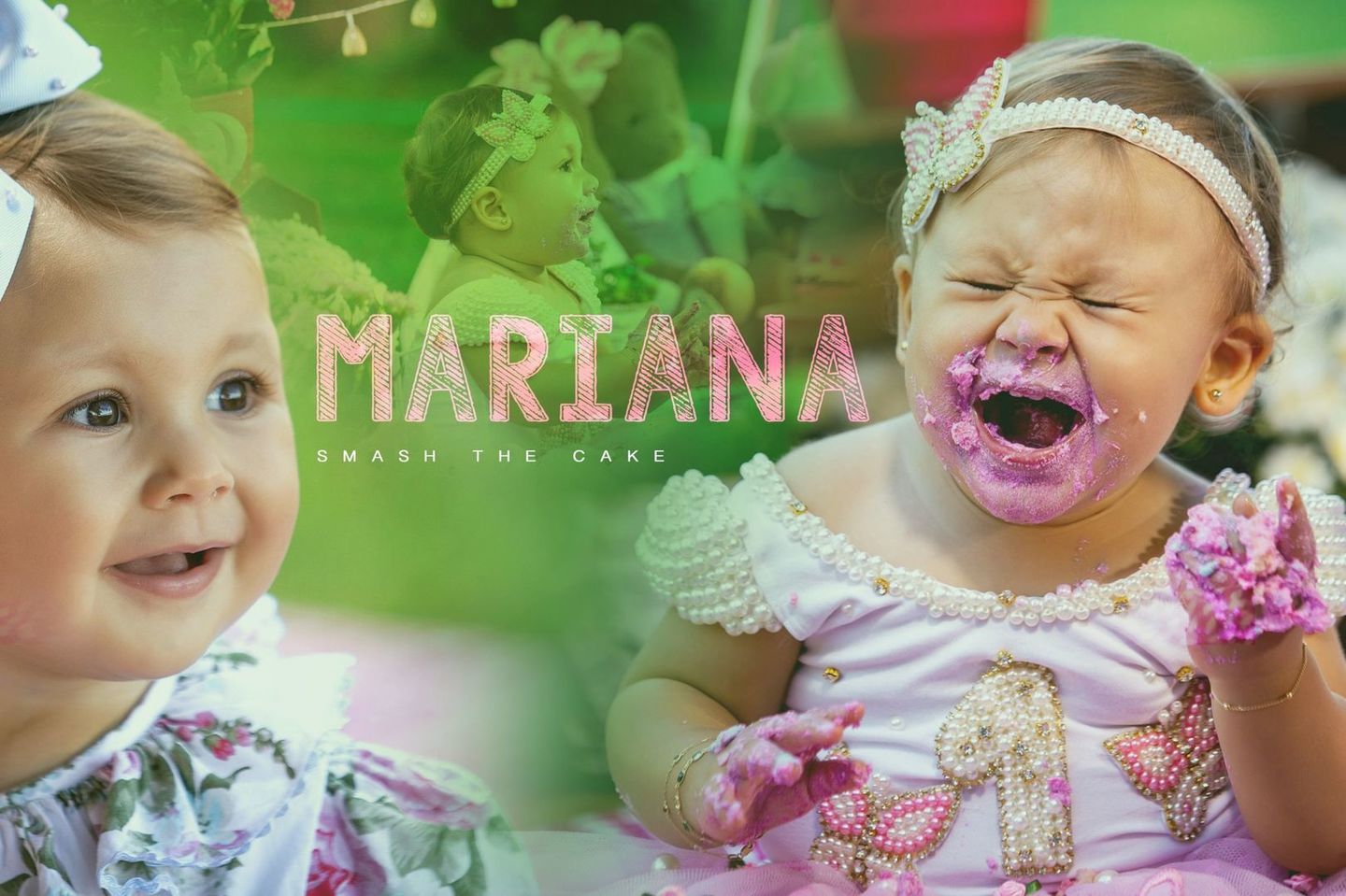 Smash The Cake da Mariana, rancho do vovô! 