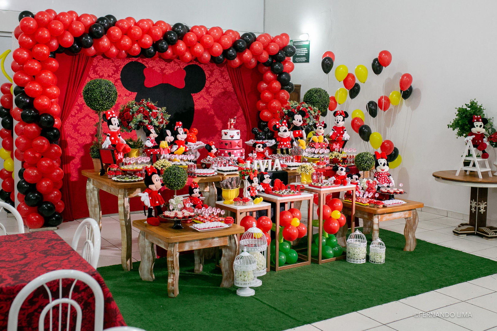 Foto Aniversário Lívia 1 ano, Ledare buffet Infantil Foto Aniversário Lívia 1 ano, Ledare buffet Infantil - Imagem 0