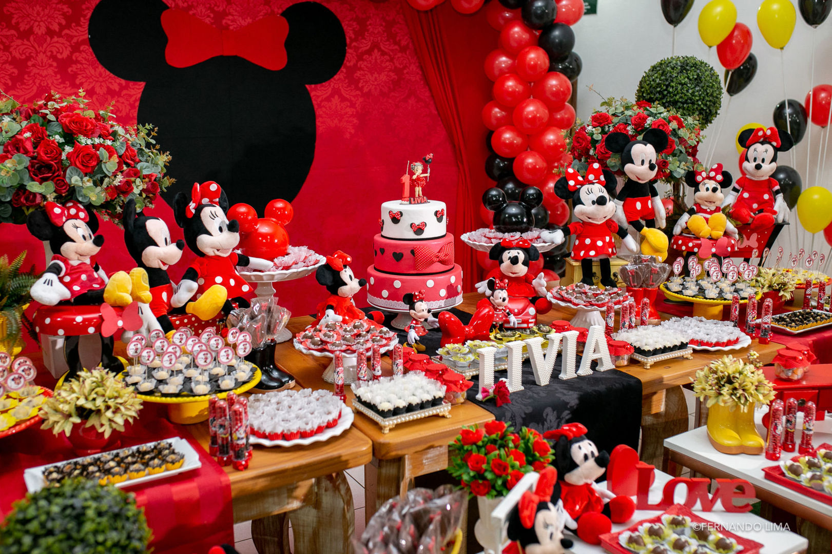 Foto Aniversário Lívia 1 ano, Ledare buffet Infantil Foto Aniversário Lívia 1 ano, Ledare buffet Infantil - Imagem 2