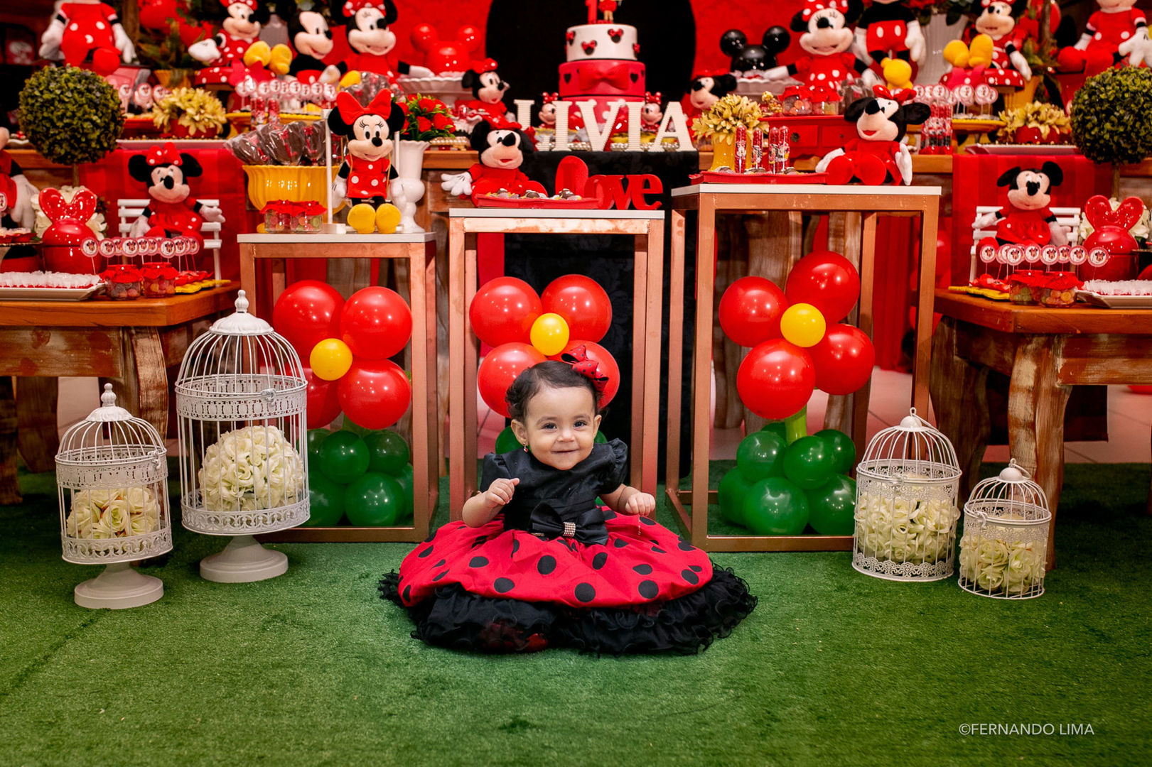 Foto Aniversário Lívia 1 ano, Ledare buffet Infantil Foto Aniversário Lívia 1 ano, Ledare buffet Infantil - Imagem 3
