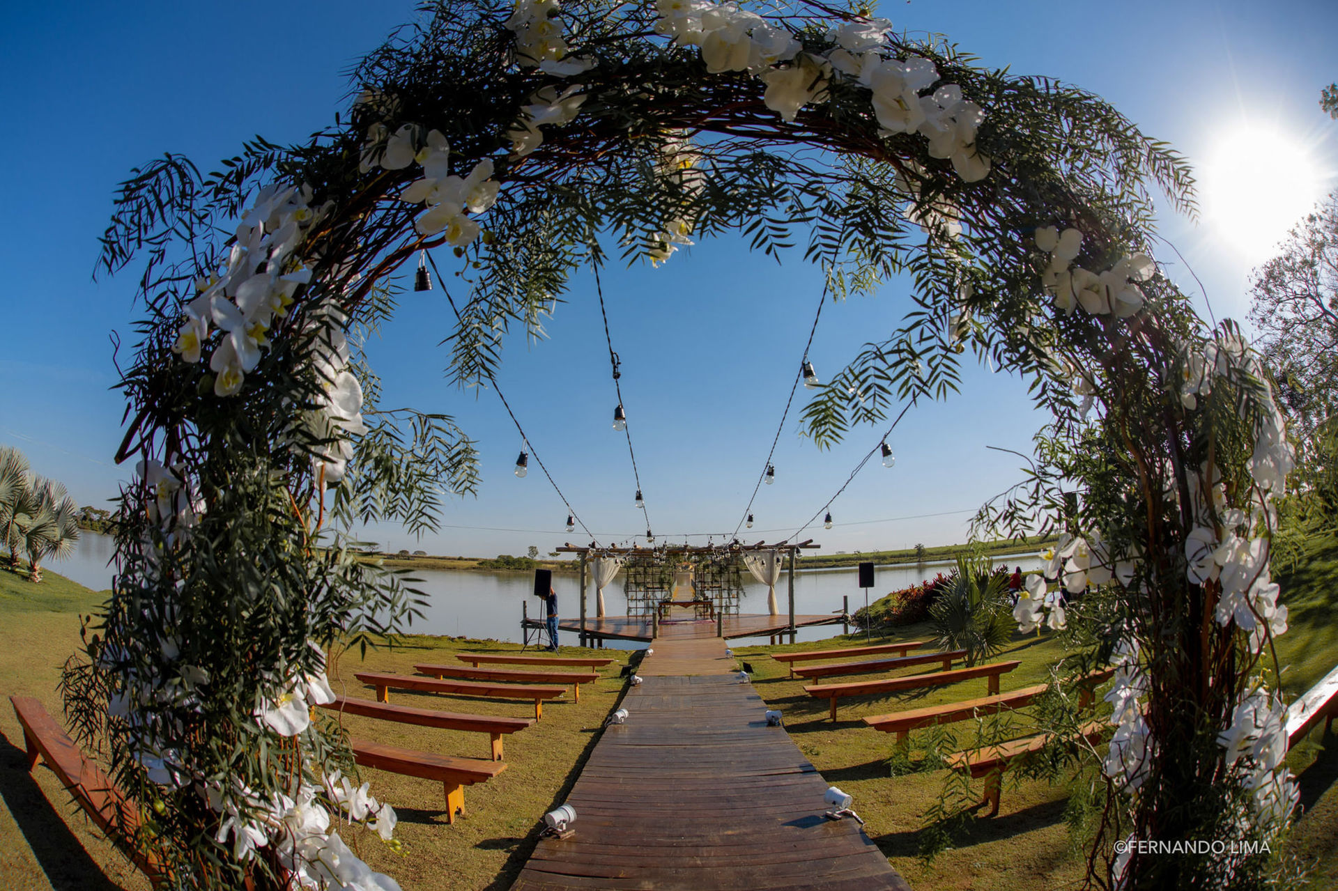 Foto Casamento Thais e Neto, no por do sol da Quinta do Sardão Foto Casamento Thais e Neto, no por do sol da Quinta do Sardão - Imagem 5