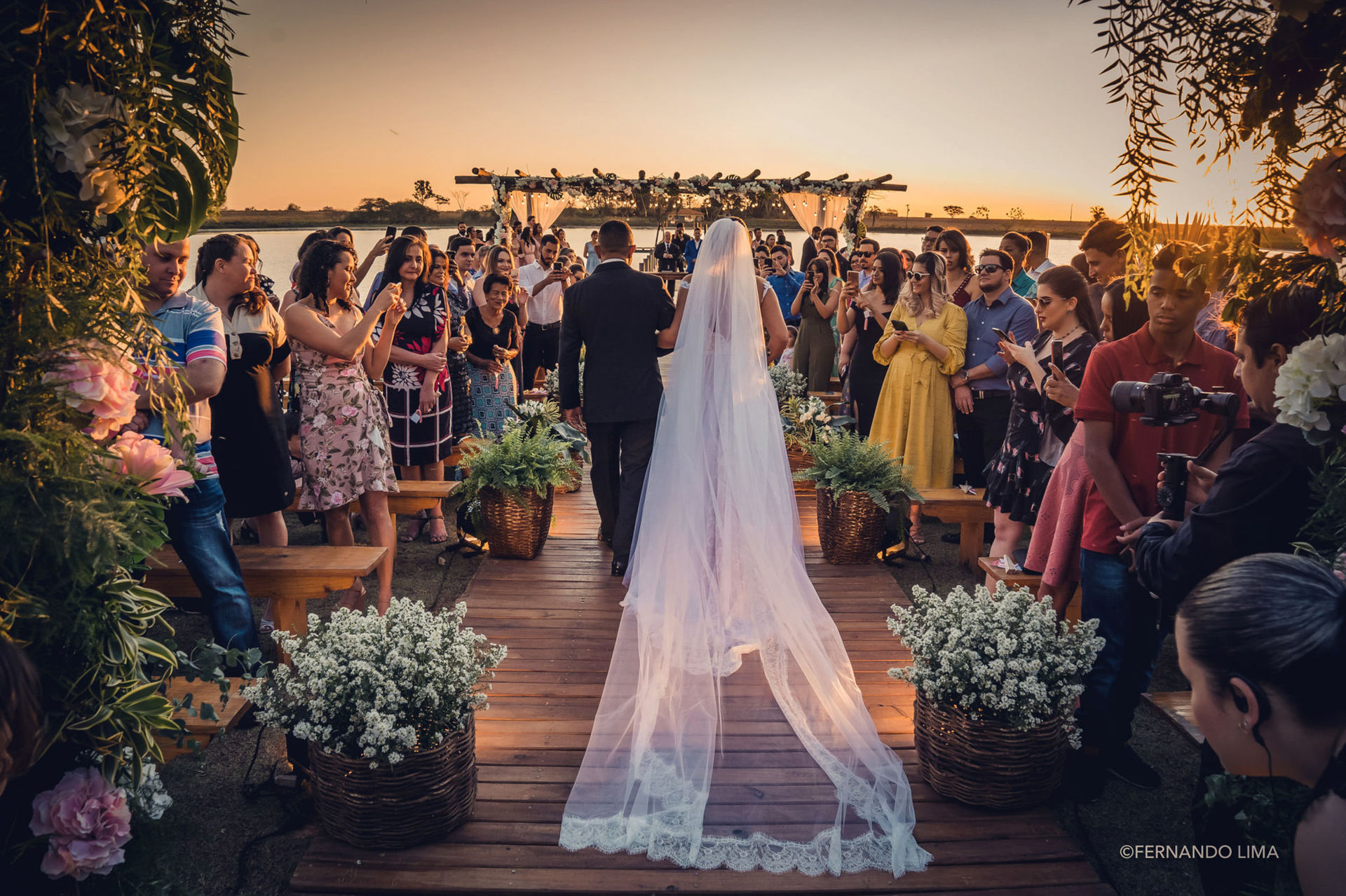 Foto Casamento Regina e Junior, no por do sol da Quinta do Sardão Foto Casamento Regina e Junior, no por do sol da Quinta do Sardão - Imagem 26