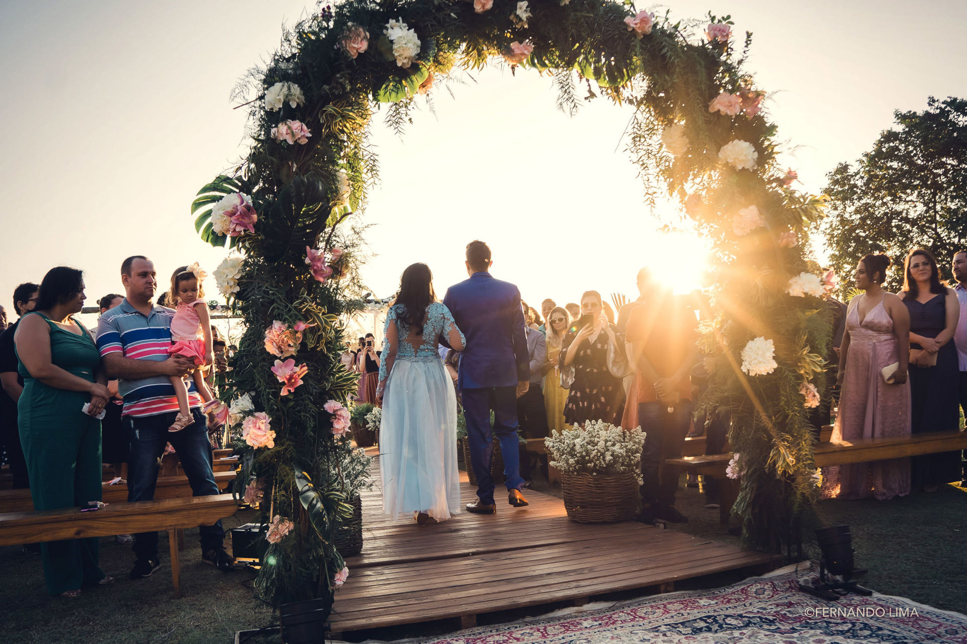 Foto Casamento Regina e Junior, no por do sol da Quinta do Sardão Foto Casamento Regina e Junior, no por do sol da Quinta do Sardão - Imagem 19