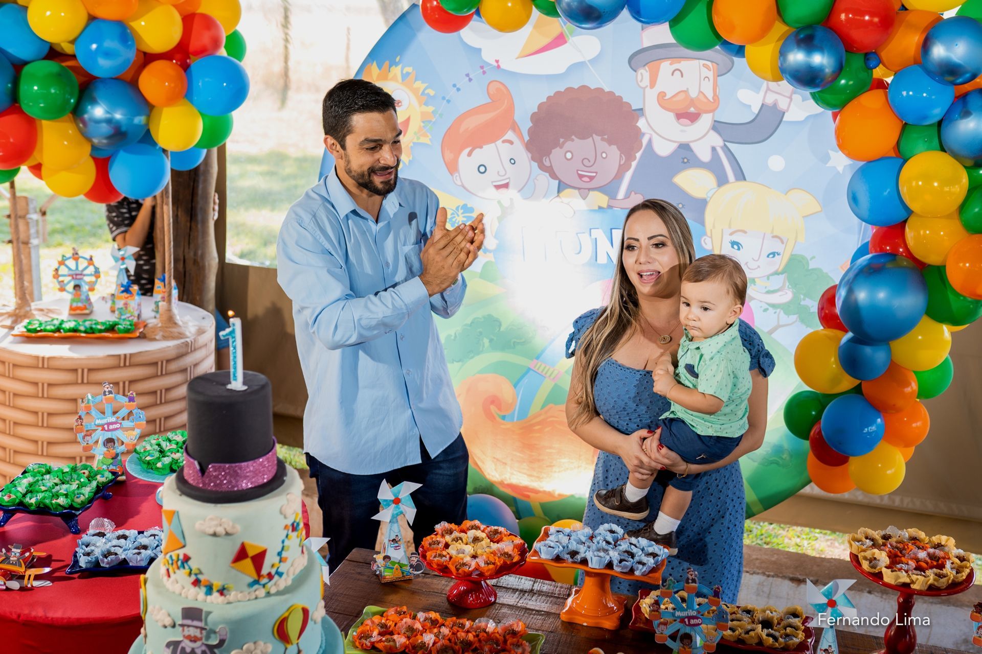 Foto Aniversário Murilo 1 aninho, na Chácara com família Foto Aniversário Murilo 1 aninho, na Chácara com família - Imagem 27
