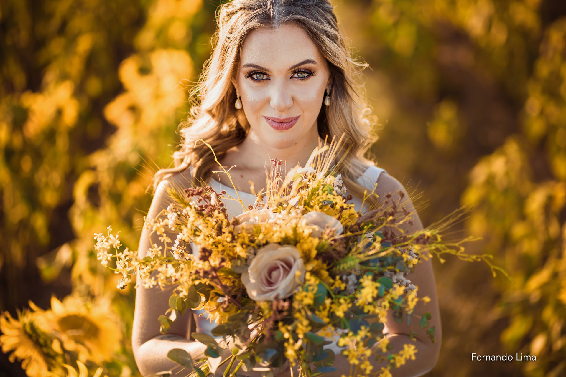 Foto Noiva no Girassol, editorial A Felicidade !!! - Imagem 18