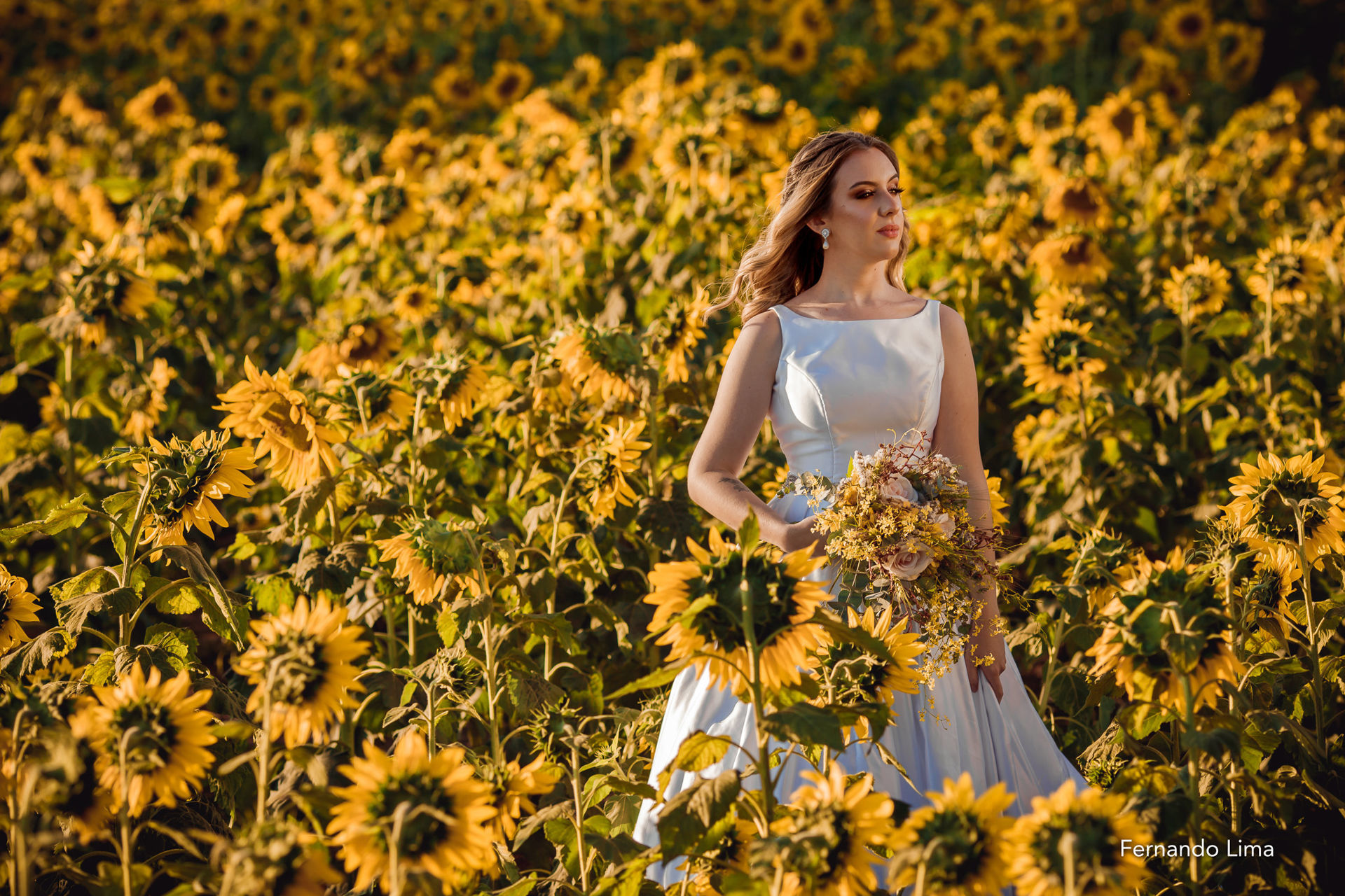 Foto Noiva no Girassol, editorial A Felicidade !!! - Imagem 27