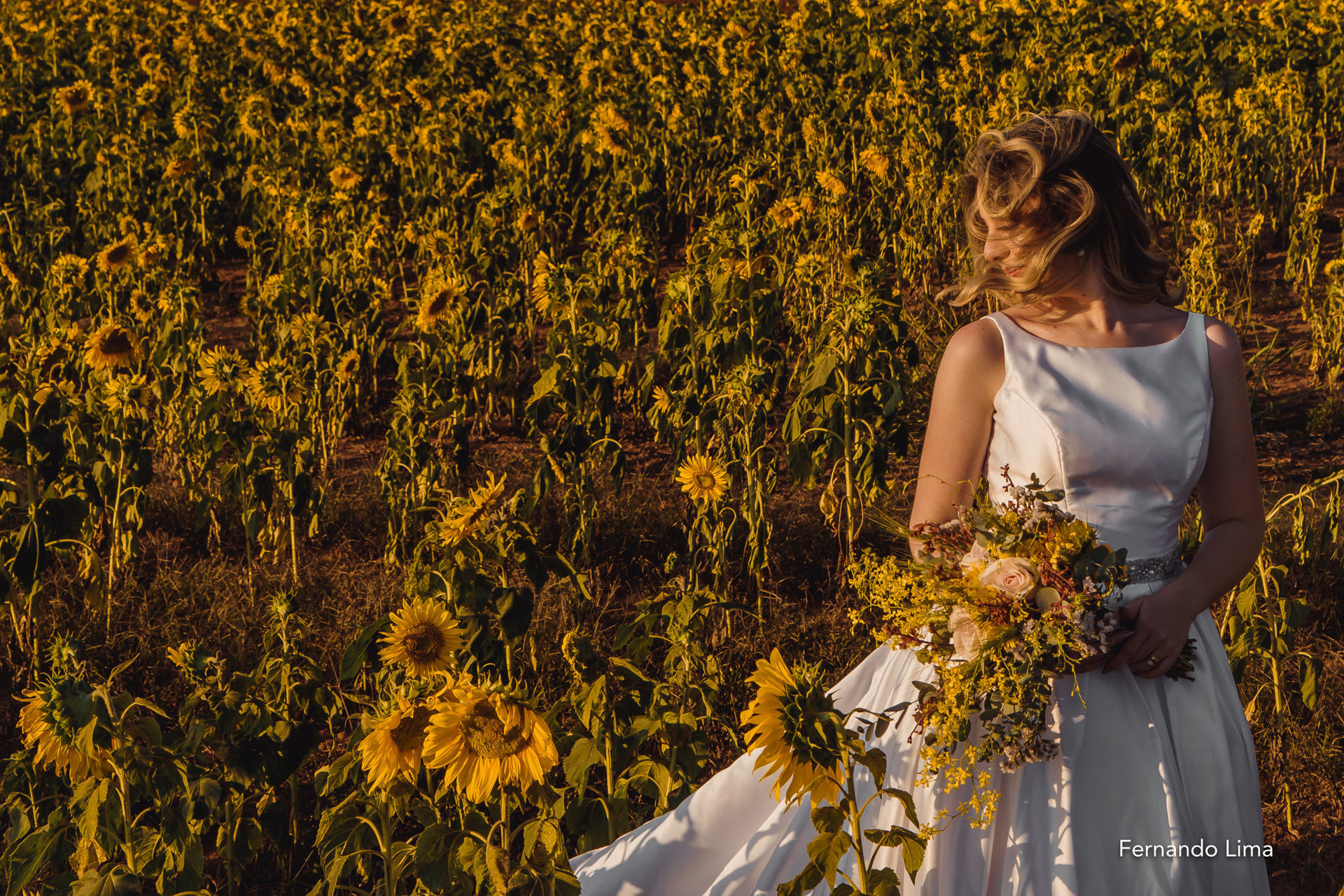 Foto Noiva no Girassol, editorial A Felicidade !!! - Imagem 13