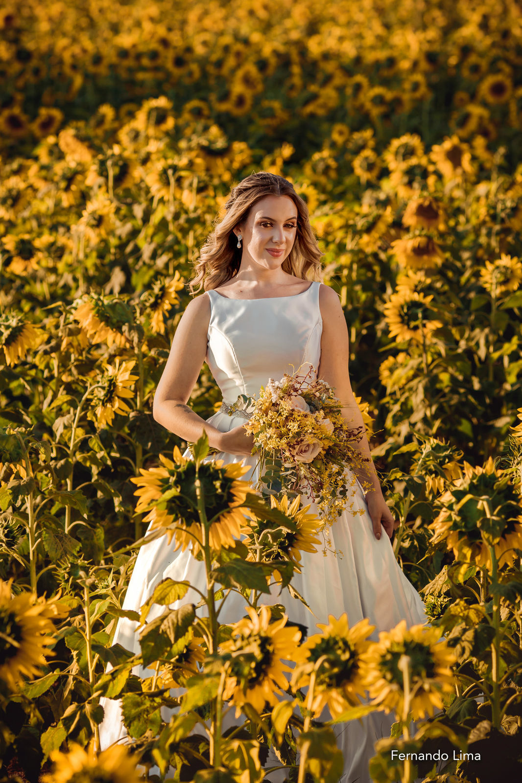 Foto Noiva no Girassol, editorial A Felicidade !!! - Imagem 28