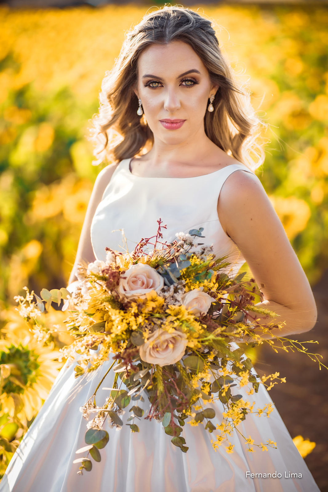 Foto Noiva no Girassol, editorial A Felicidade !!! - Imagem 16