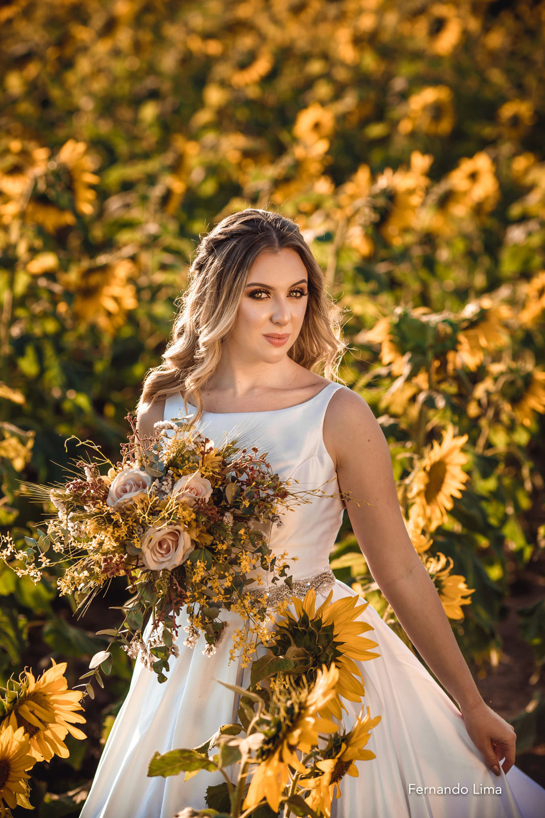 Foto Noiva no Girassol, editorial A Felicidade !!! - Imagem 26