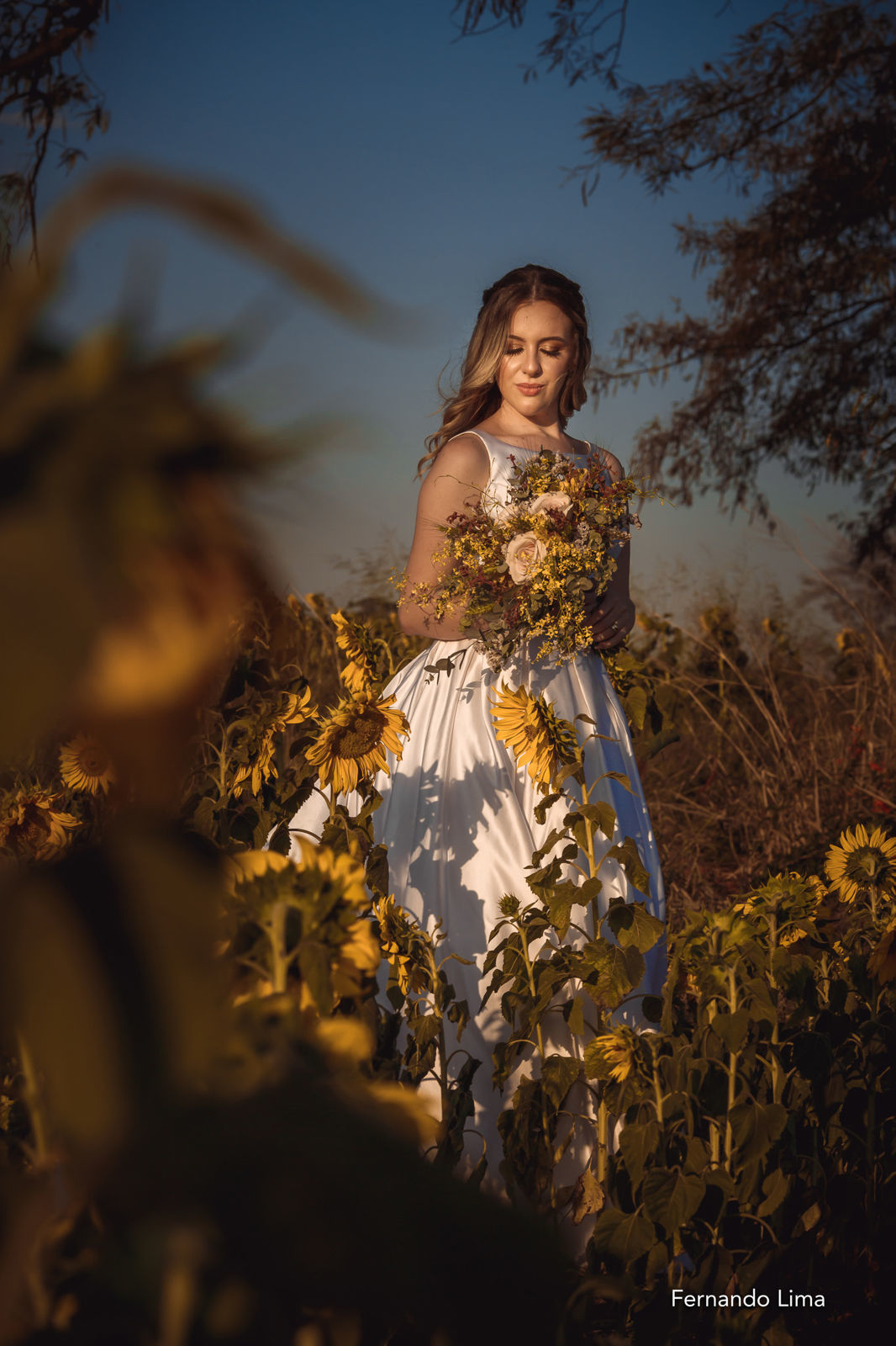 Foto Noiva no Girassol, editorial A Felicidade !!! - Imagem 30