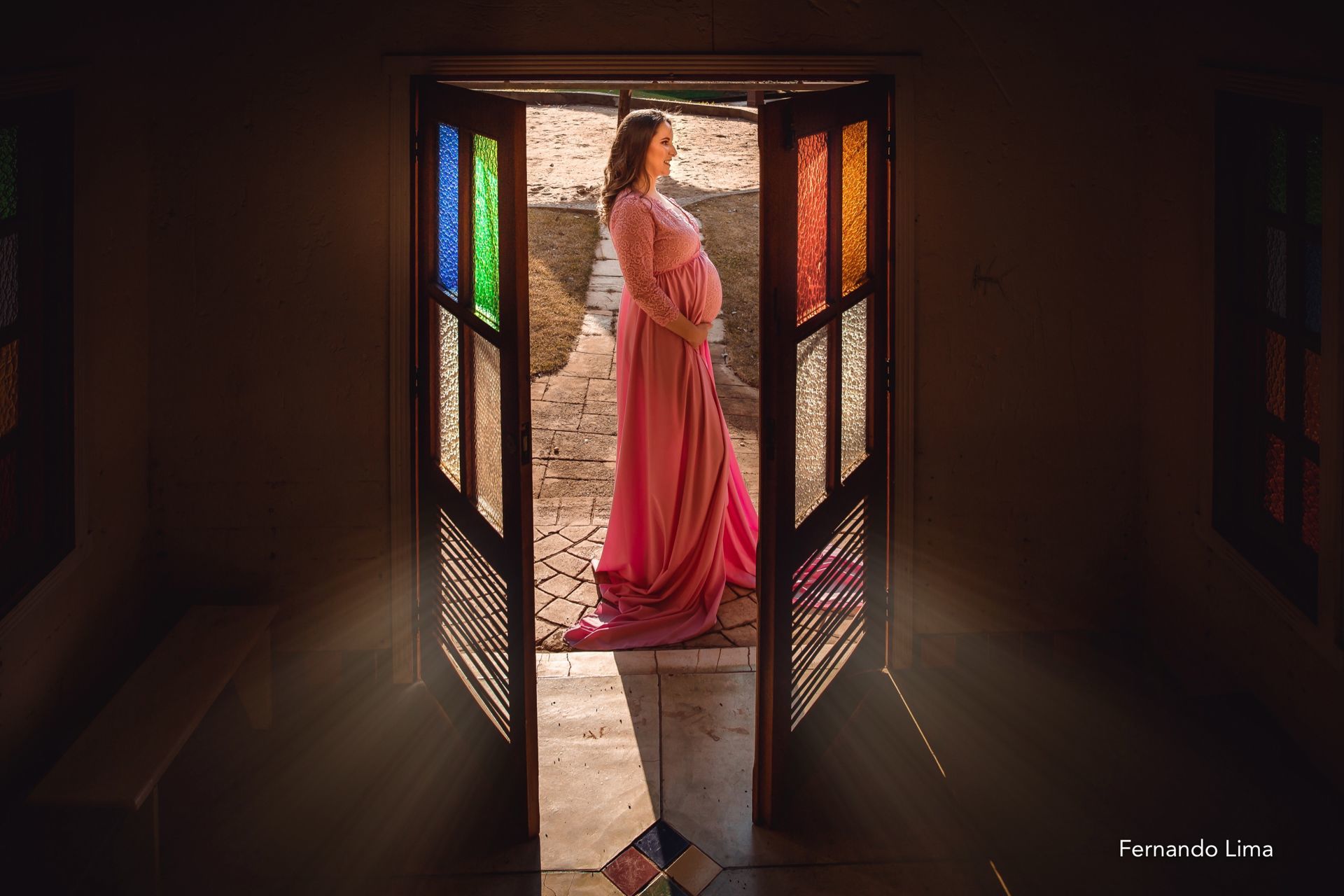 Foto Ensaio de Gestante, Daiani e Guilherme esperando Manuela. - Imagem 9