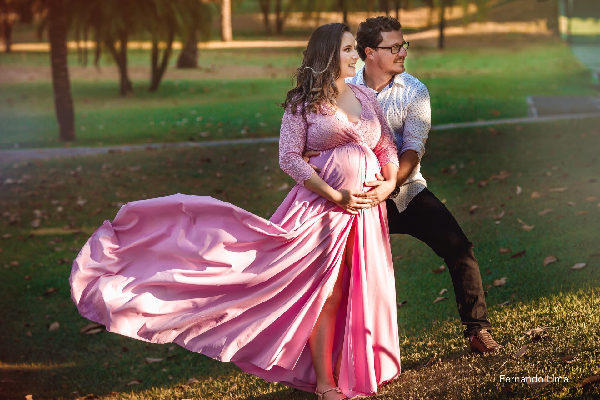 Foto Ensaio de Gestante, Daiani e Guilherme esperando Manuela. - Imagem 12