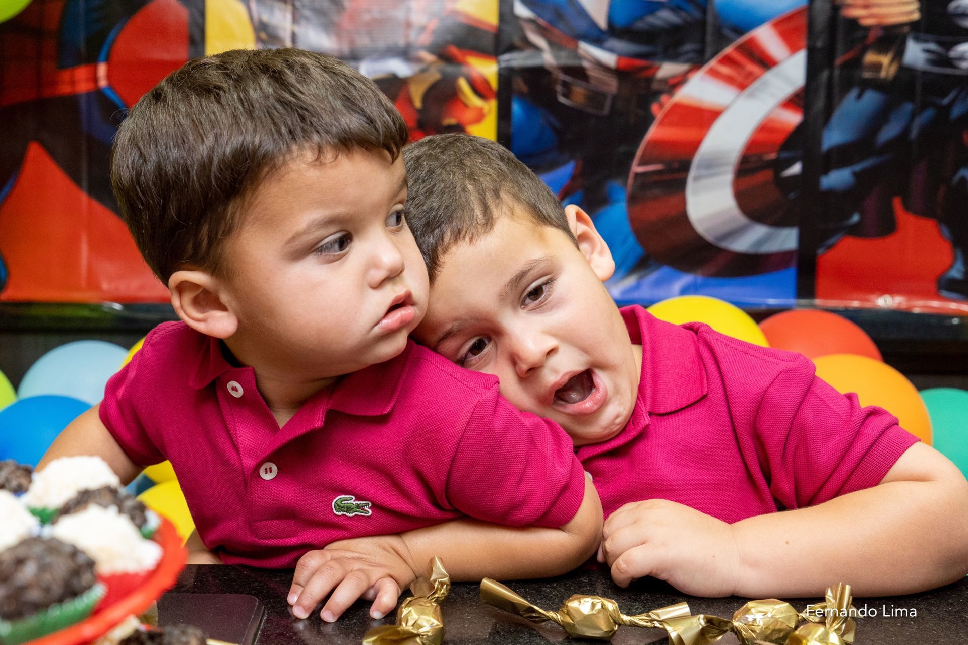 Foto Aniversário Antonio 4 anos e Joaquim 2 anos, Condomínio Gávea Birigui SP - Imagem 0