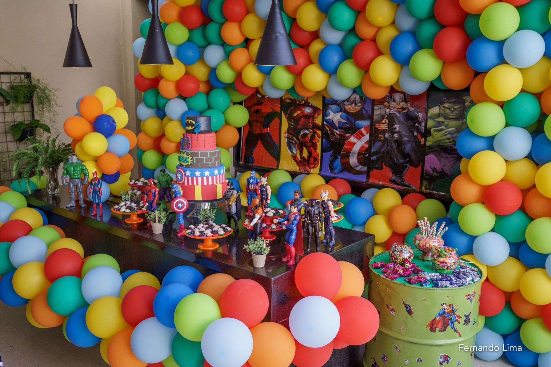 Foto Aniversário Antonio 4 anos e Joaquim 2 anos, Condomínio Gávea Birigui SP - Imagem 19