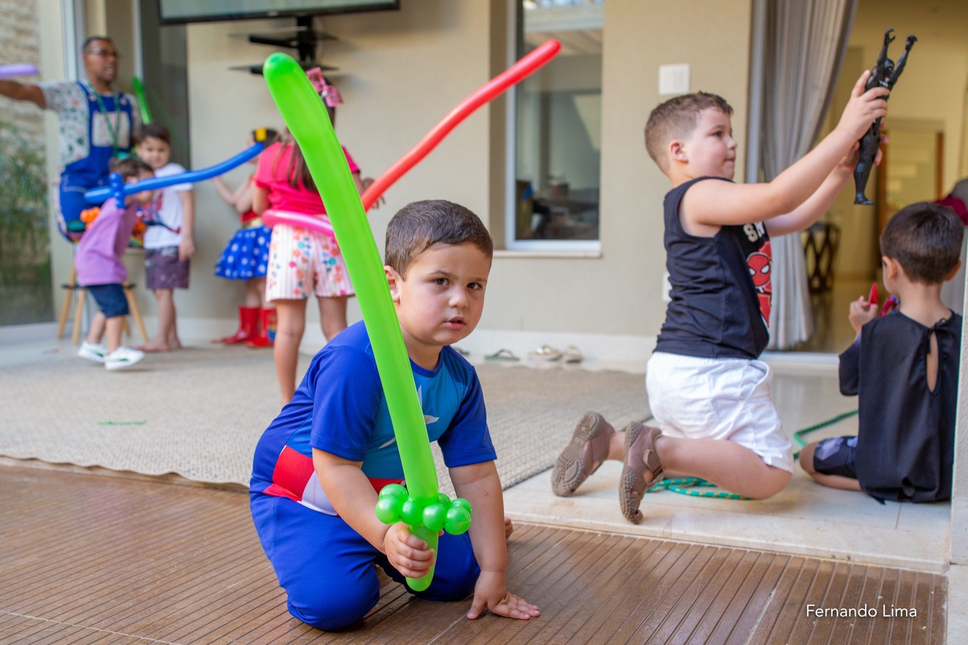 Foto Aniversário Antonio 4 anos e Joaquim 2 anos, Condomínio Gávea Birigui SP - Imagem 13