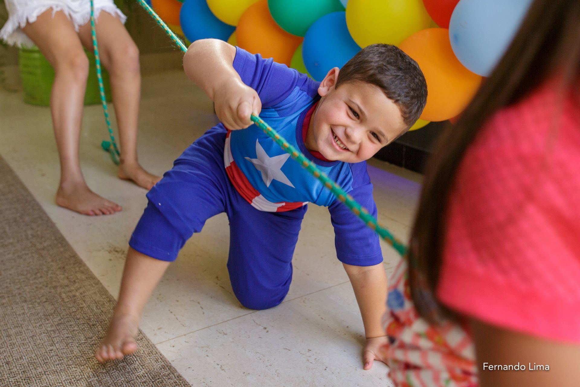 Foto Aniversário Antonio 4 anos e Joaquim 2 anos, Condomínio Gávea Birigui SP - Imagem 4