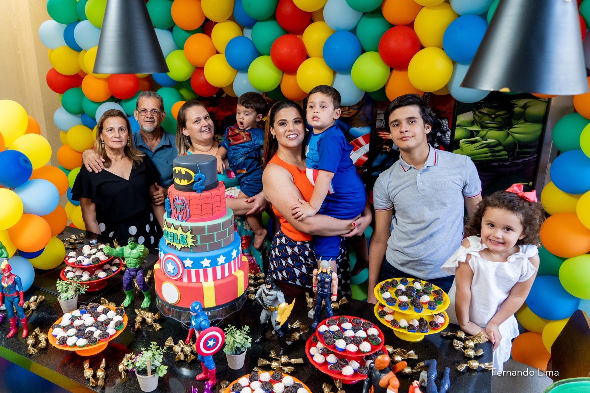 Foto Aniversário Antonio 4 anos e Joaquim 2 anos, Condomínio Gávea Birigui SP - Imagem 35