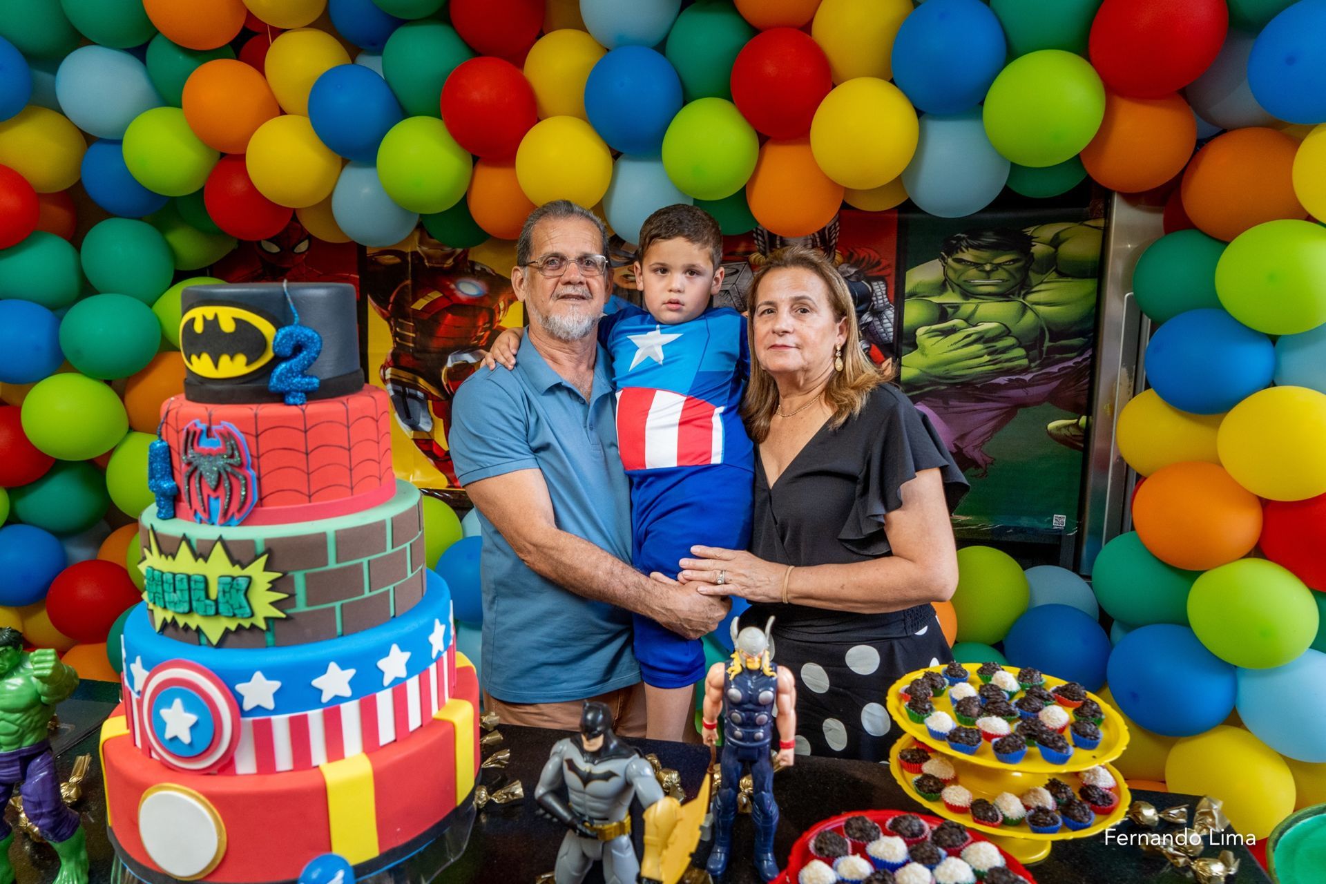 Foto Aniversário Antonio 4 anos e Joaquim 2 anos, Condomínio Gávea Birigui SP - Imagem 33