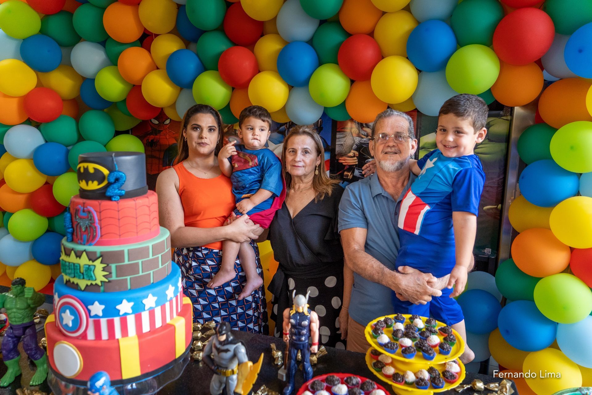 Foto Aniversário Antonio 4 anos e Joaquim 2 anos, Condomínio Gávea Birigui SP - Imagem 32