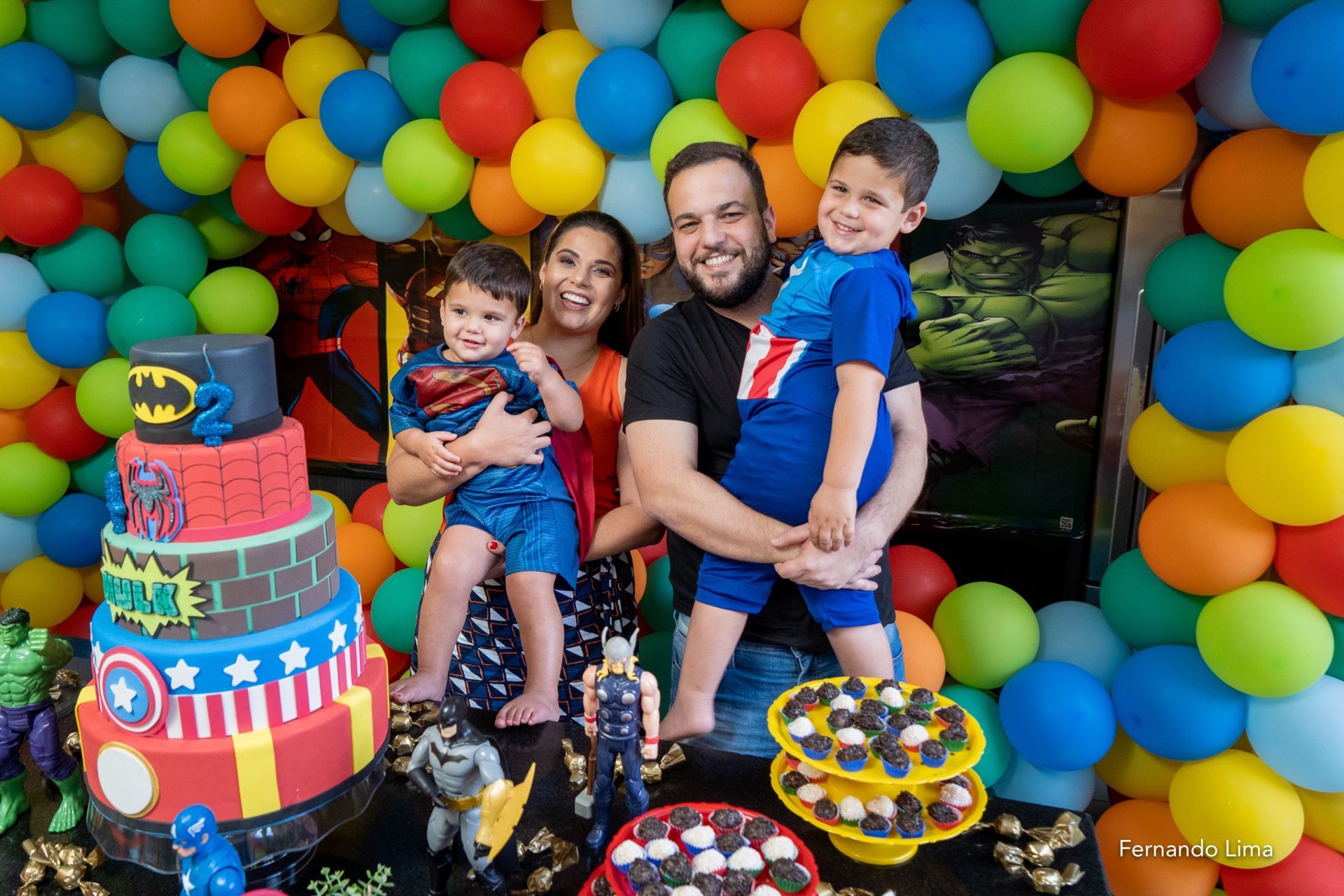 Foto Aniversário Antonio 4 anos e Joaquim 2 anos, Condomínio Gávea Birigui SP - Imagem 36