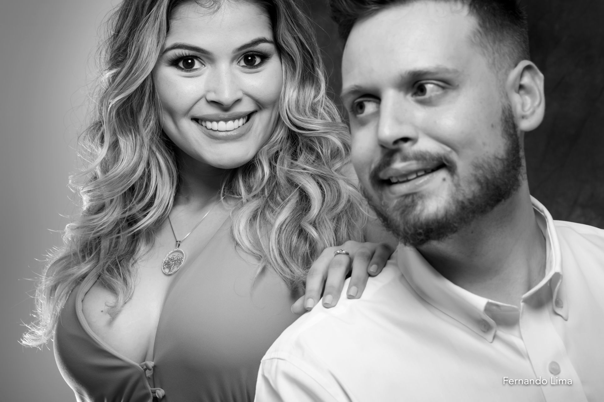 Foto Ensaio no estúdio Thallyta e Pedro - Imagem 1