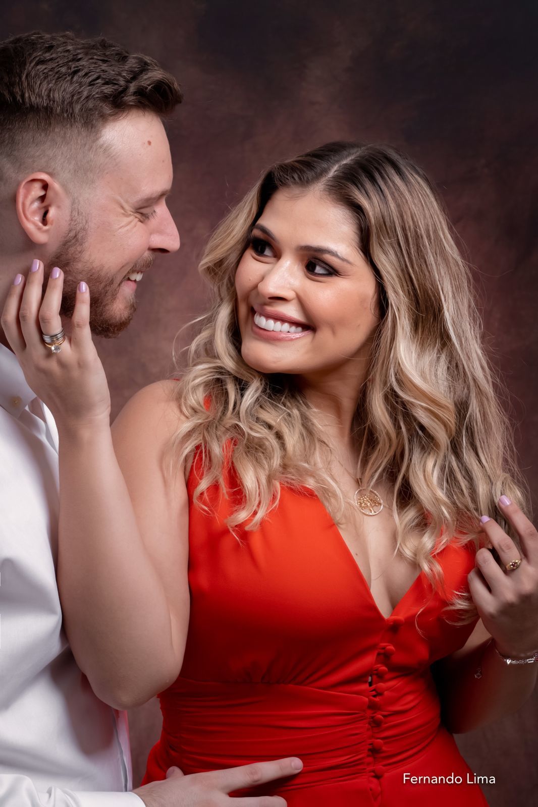 Foto Ensaio no estúdio Thallyta e Pedro - Imagem 3