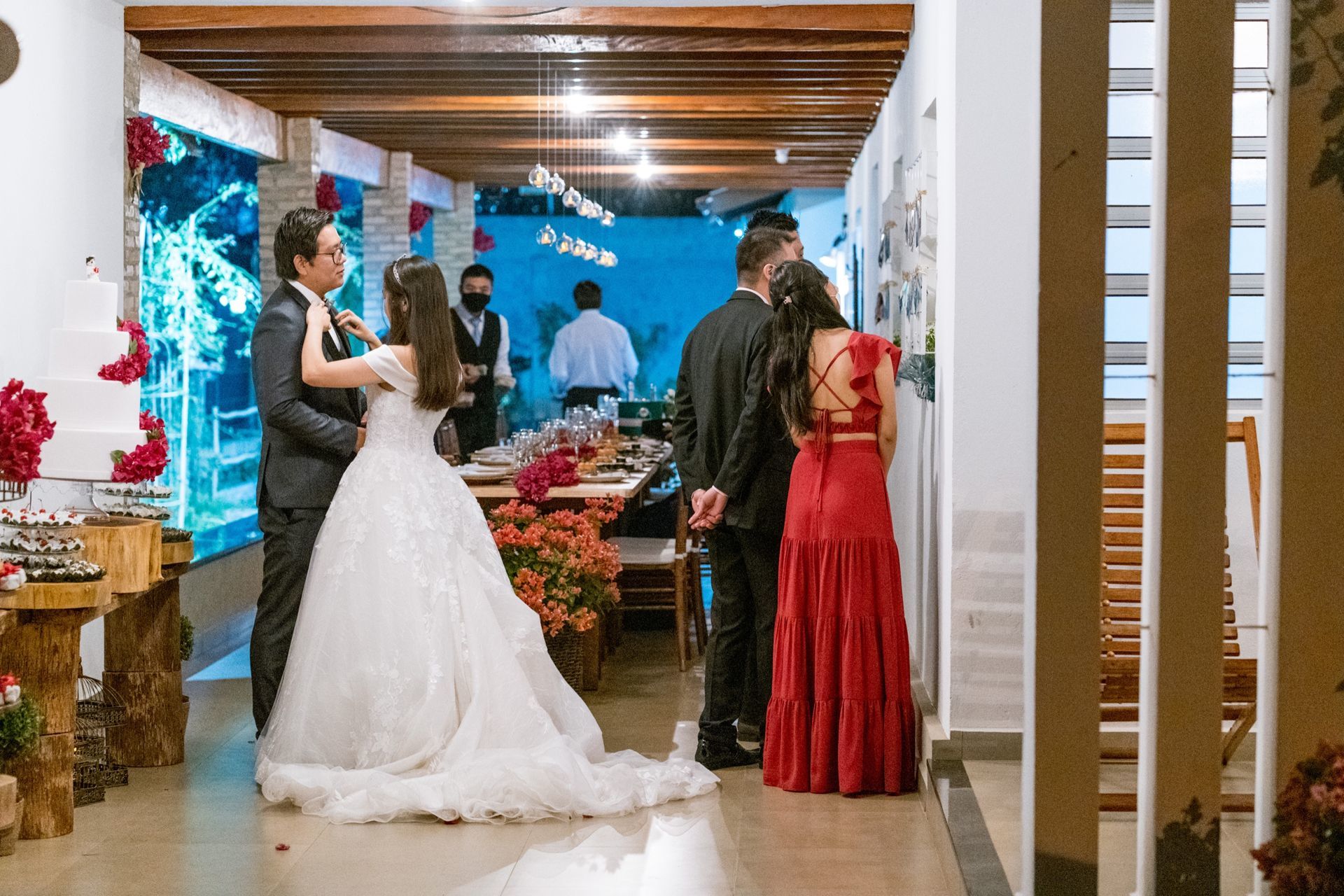 Foto MICRO CASAMENTO LILIAN E LEANDRO, NA CASA DOS PAIS DA NOIVA Foto MICRO CASAMENTO LILIAN E LEANDRO, NA CASA DOS PAIS DA NOIVA - Imagem 12