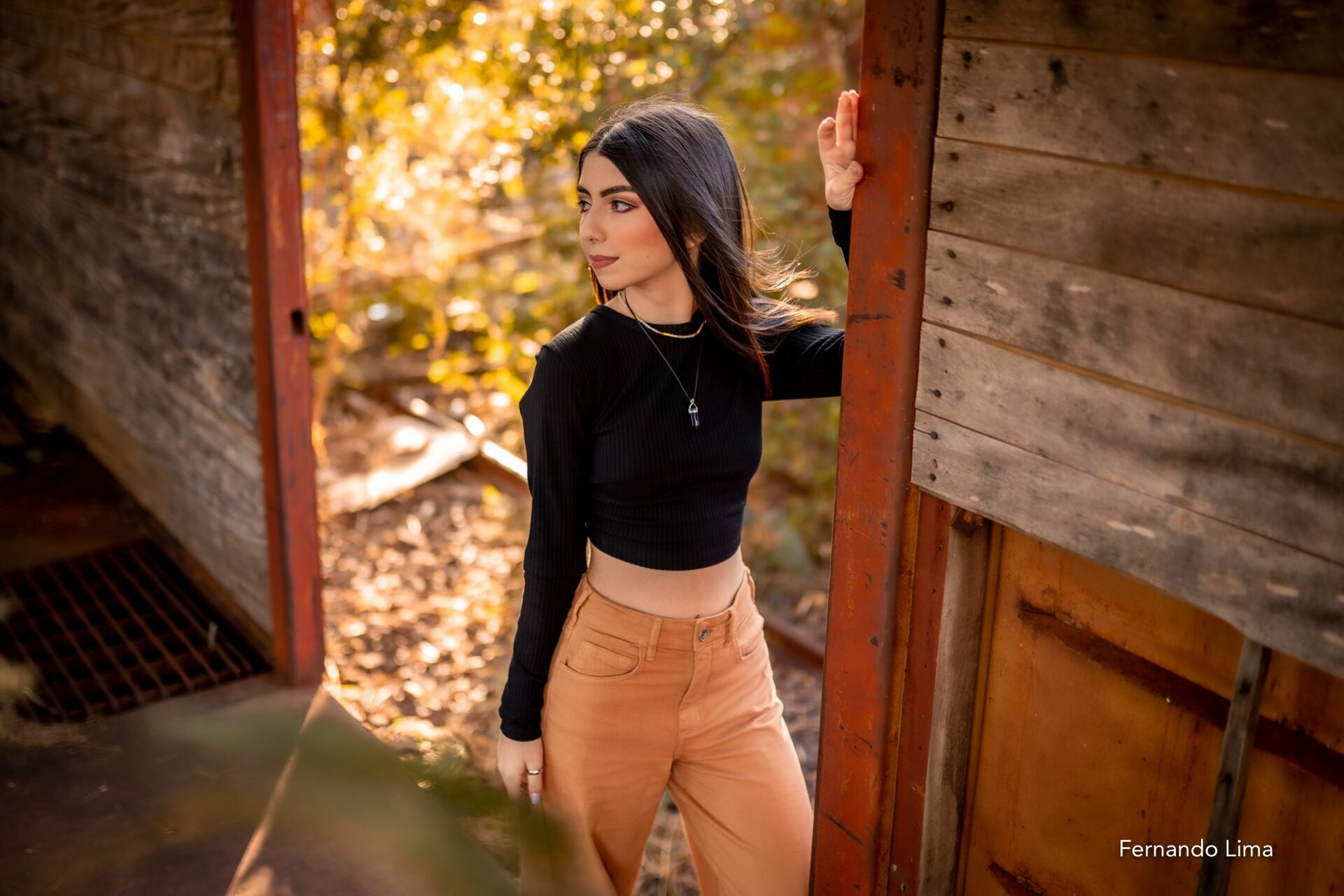 Foto BOOK 15 ANOS GIOVANA, ESTAÇÃO DO TREM ARAÇATUBA SP  - Imagem 8