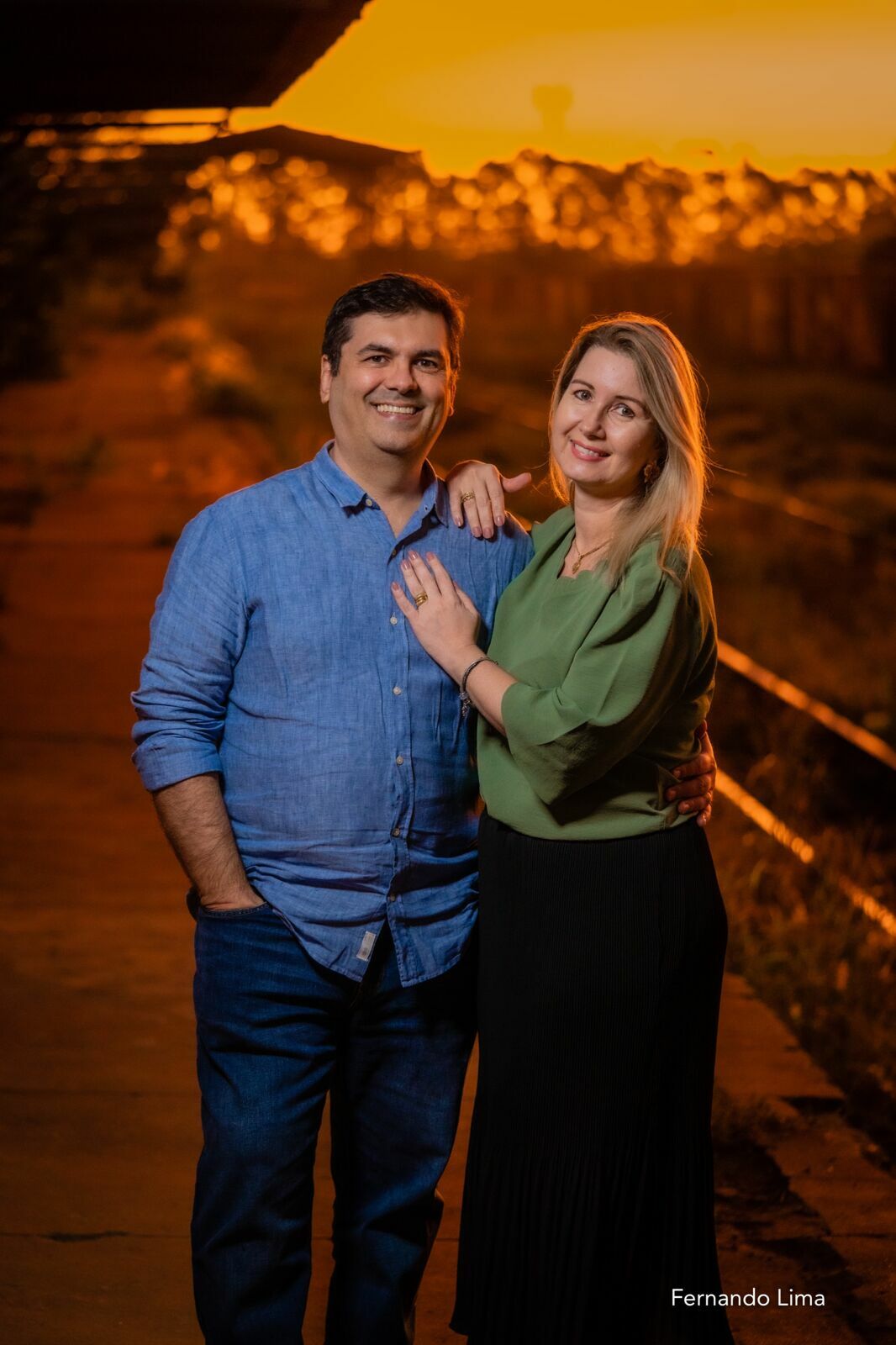 Foto BOOK 15 ANOS GIOVANA, ESTAÇÃO DO TREM ARAÇATUBA SP  - Imagem 28