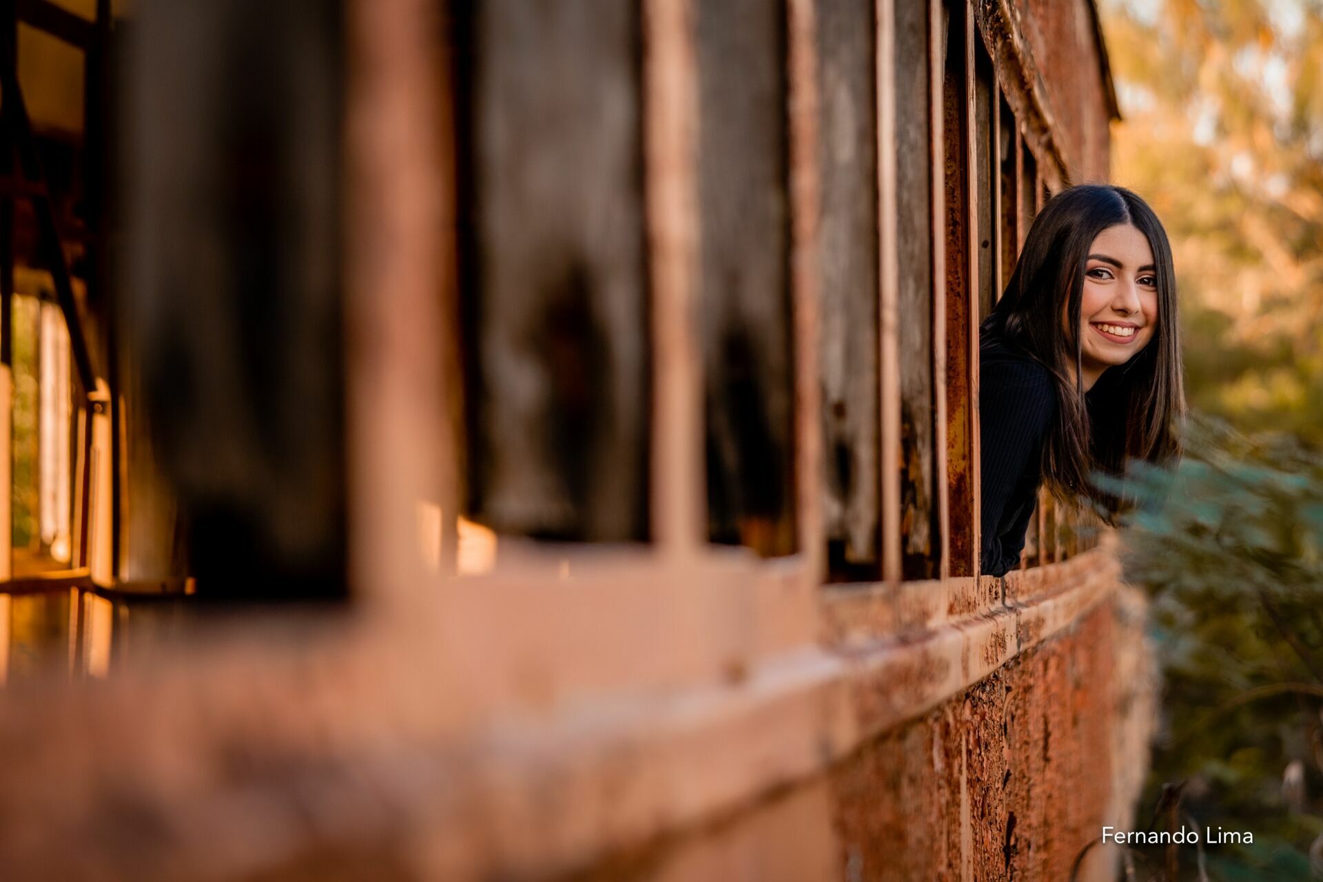 Foto BOOK 15 ANOS GIOVANA, ESTAÇÃO DO TREM ARAÇATUBA SP  - Imagem 5