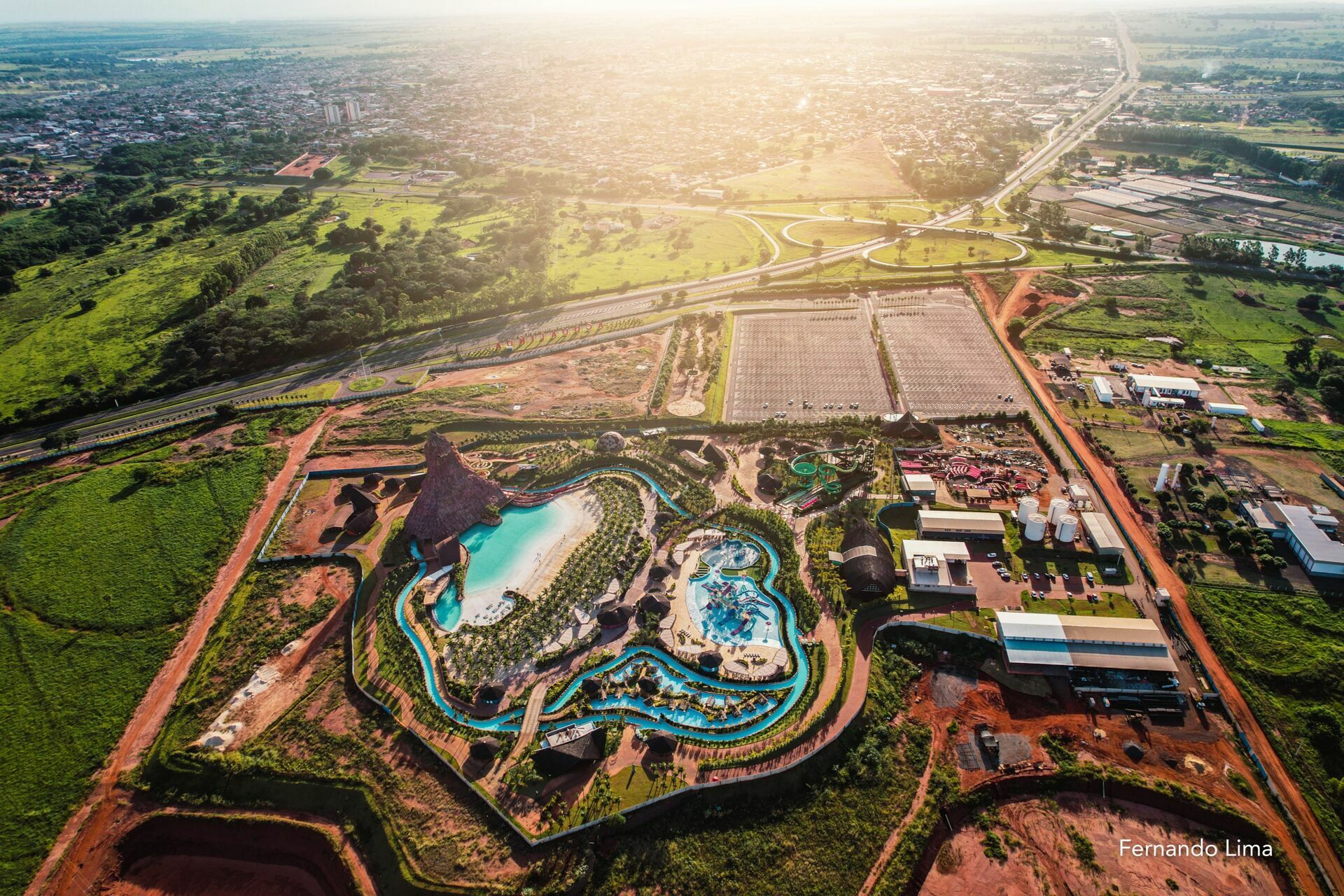 Foto FOTOS AÉREAS DRONE - THERMAS ACQUALINDA ANDRADINA Foto FOTOS AÉREAS DRONE - THERMAS ACQUALINDA ANDRADINA - Imagem 2