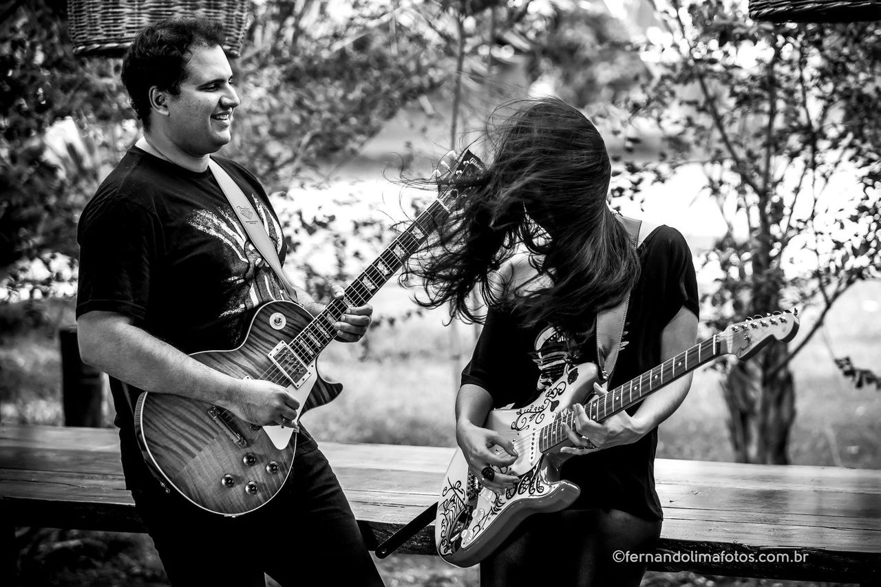 Lara e Allan - Pré Wedding Rock in Roll