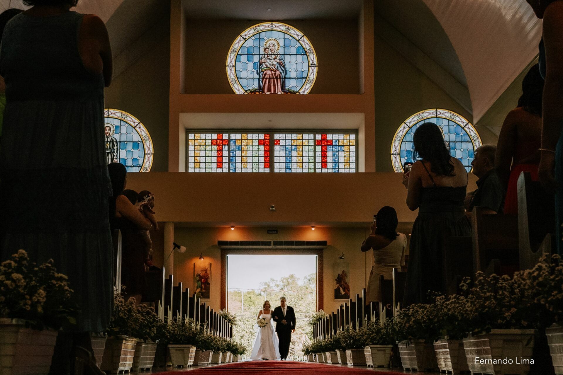 Foto CASAMENTO DE BIANCA E MATHEUS: UMA CELEBRAÇÃO LINDA NA IGREJA PARAÍSO - Imagem 13