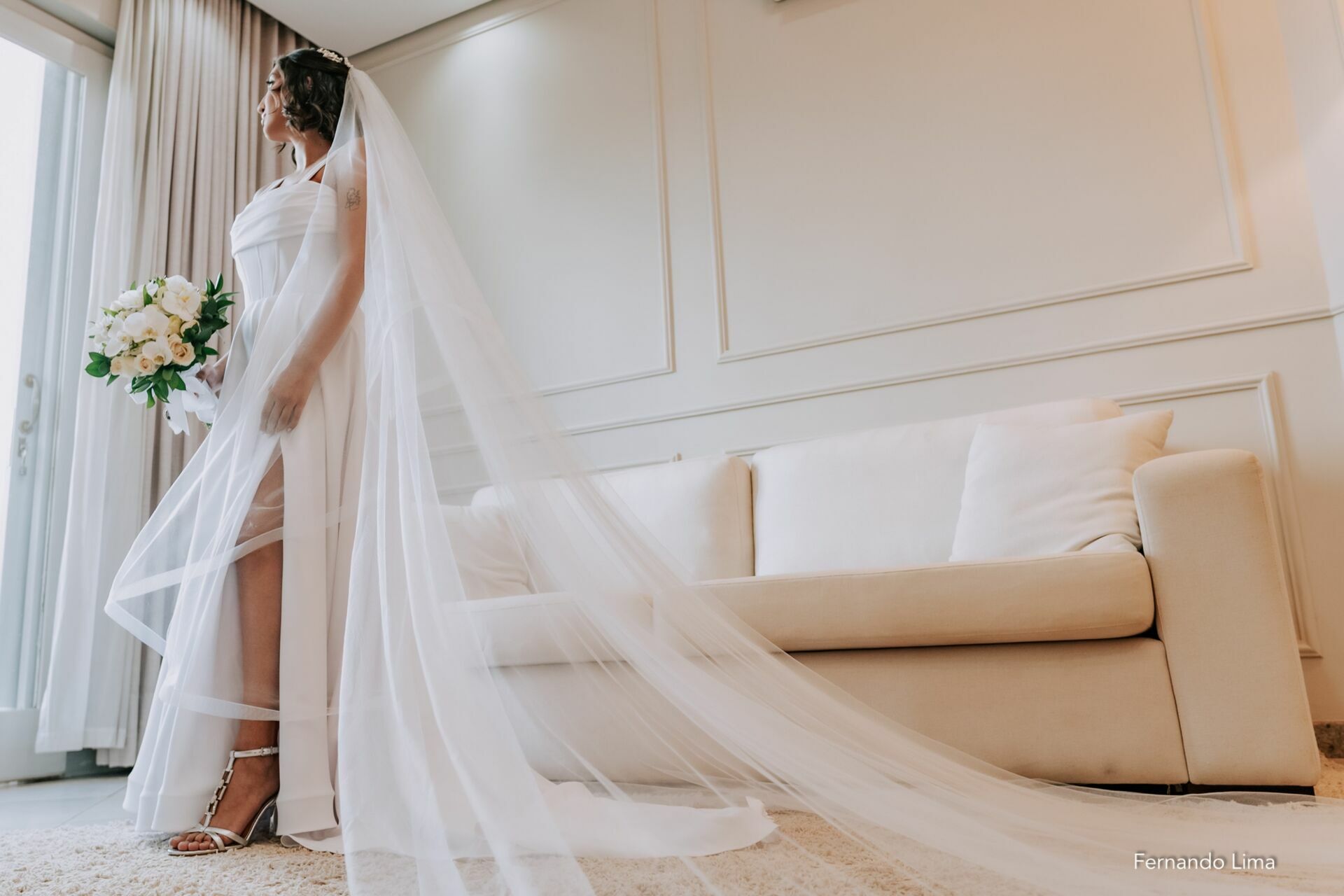 Foto CASAMENTO DE BIANCA E MATHEUS: UMA CELEBRAÇÃO LINDA NA IGREJA PARAÍSO - Imagem 7