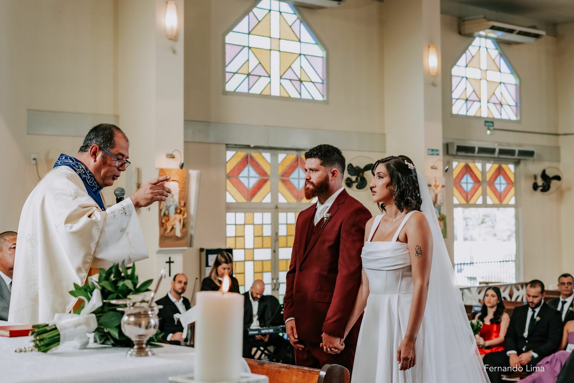 Foto CASAMENTO DE BIANCA E MATHEUS: UMA CELEBRAÇÃO LINDA NA IGREJA PARAÍSO - Imagem 14