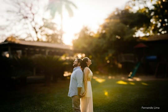 Ensaio ao pôr do sol na Quinta do Sardão — Camila & Jr