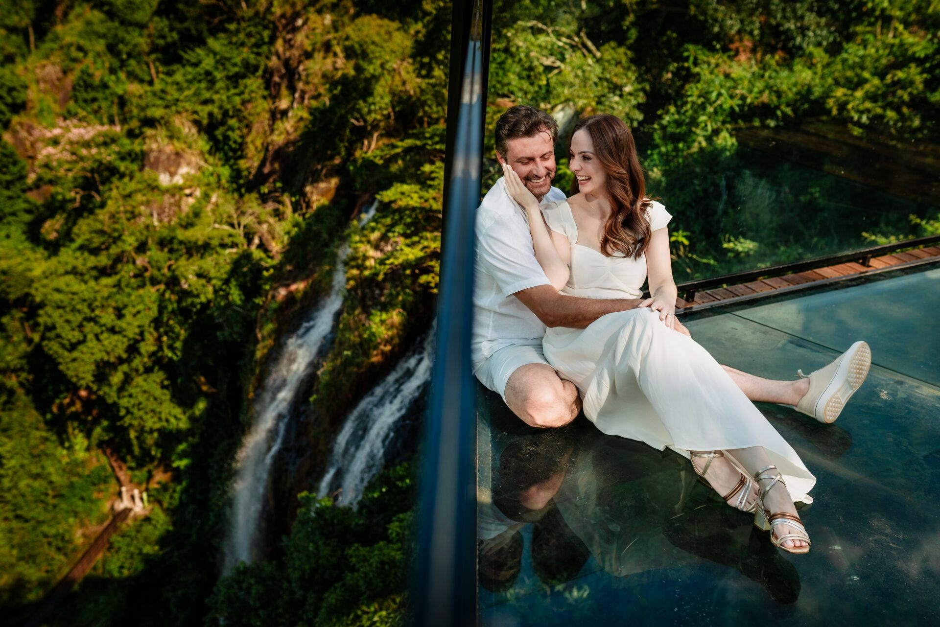 Foto Pré-Wedding de Isabelle e Juliano nas Cachoeiras de Brotas SP | Ensaio de Noivos | Fernando Lima Fotografia - Imagem 20