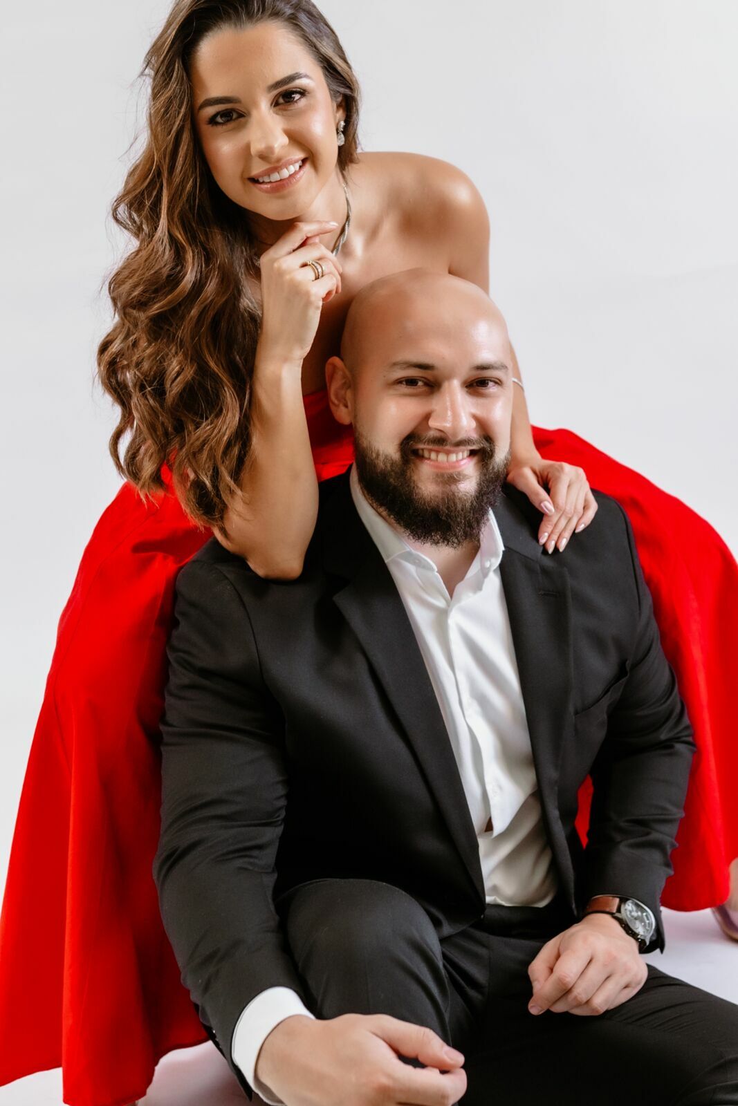 Foto Fotografia de Estúdio Clean e Atemporal  - Gaby e João  - Imagem 18