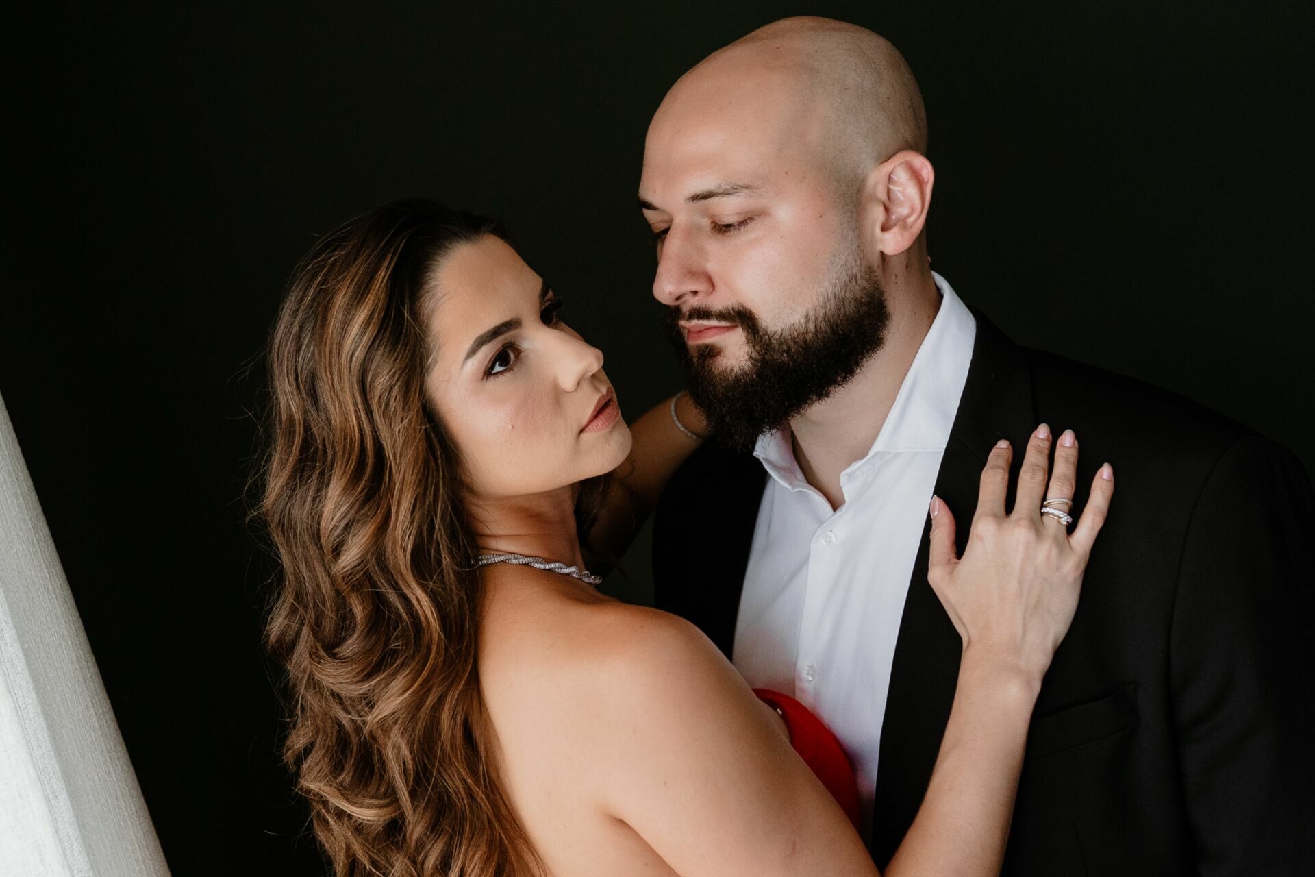 Foto Fotografia de Estúdio Clean e Atemporal  - Gaby e João  - Imagem 14